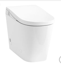 Kohler Fora One-piece Elongated Smart Toilet, Dual-flush