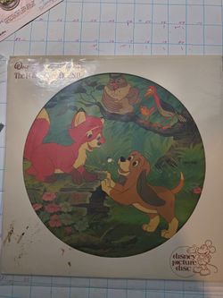 Disney The Fox and the Hound Picture Disc Vinyl