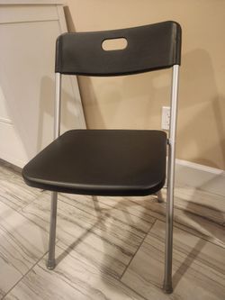 Black Folding Chair