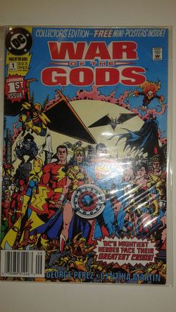 War of the gods comic book