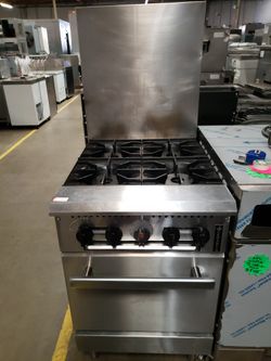 Used Venancio 24"L Range With 4 Burners Natural Gas 