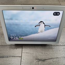 Google Nest Hub Max 10" Smart Home Display & Speaker- Chalk - READ