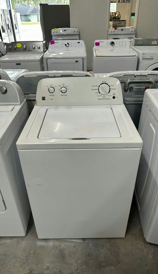 Kenmore Top Load Washer - White, Good Condition, Multiple Cycles