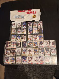 New York Rangers Set, 45 Different Players, And A 2017 Playoff Towel 