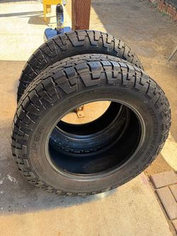 (2) Cooper Discoverer Truck Tires AT3 XLT LT275/65R20