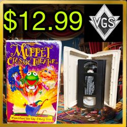 *RETRO* Muppet Classic Theater VHS 1994