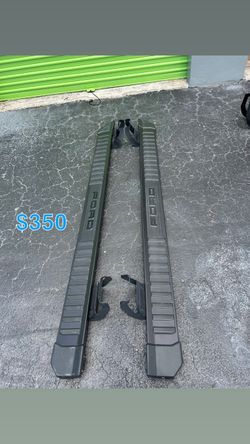 Read ad OEM factory running boards for 2017-2026 f150,F250,F350,F450 and f550 read description