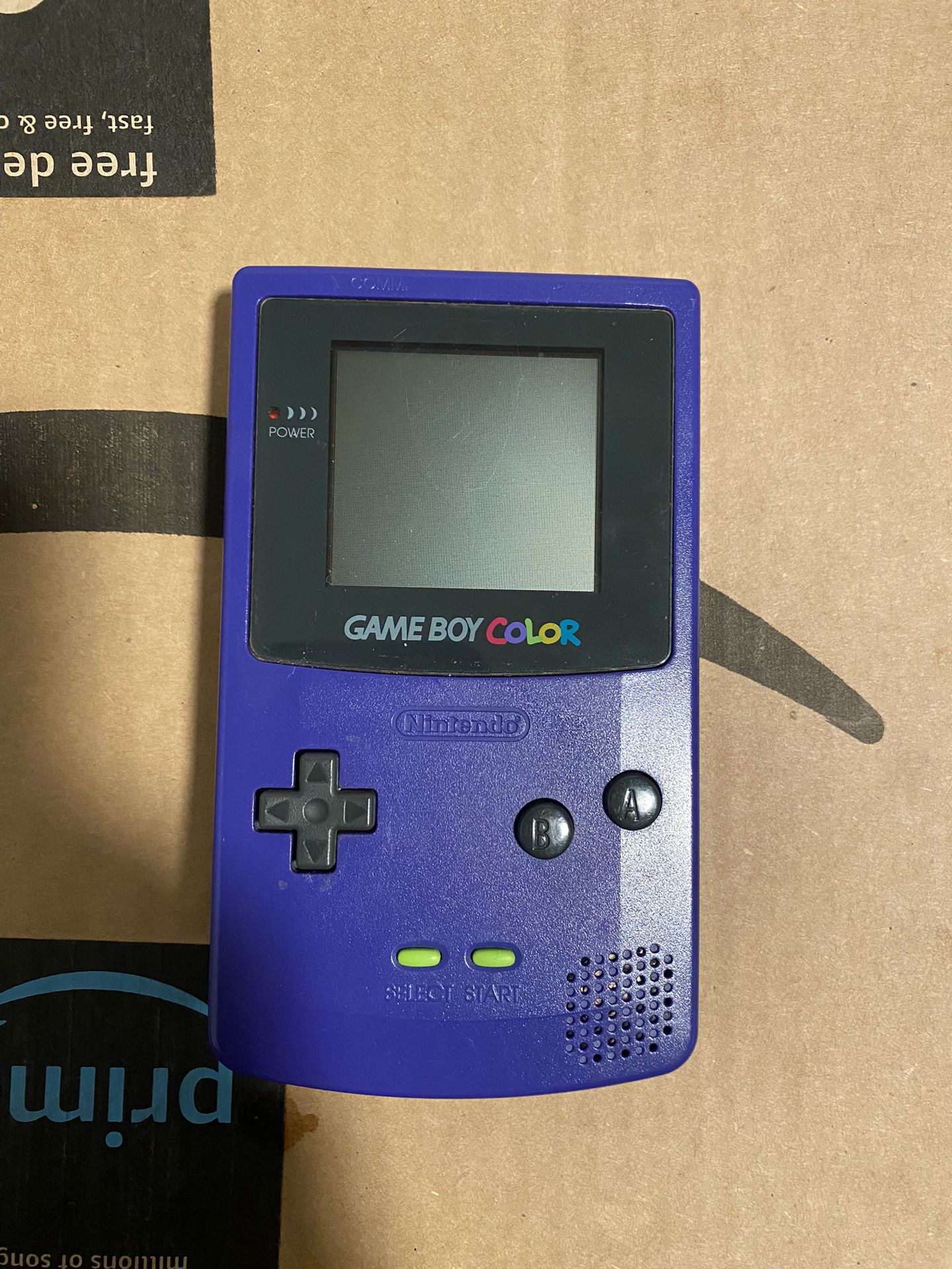 Gameboy Color And Game