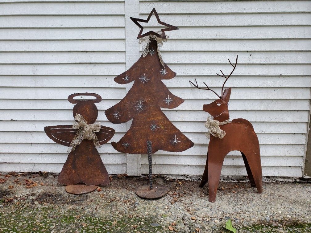 Metal Christmas decorations