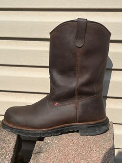 DYNAFORCE MEN'S 11-INCH WATERPROOF SOFT TOE PULL-ON BOOT