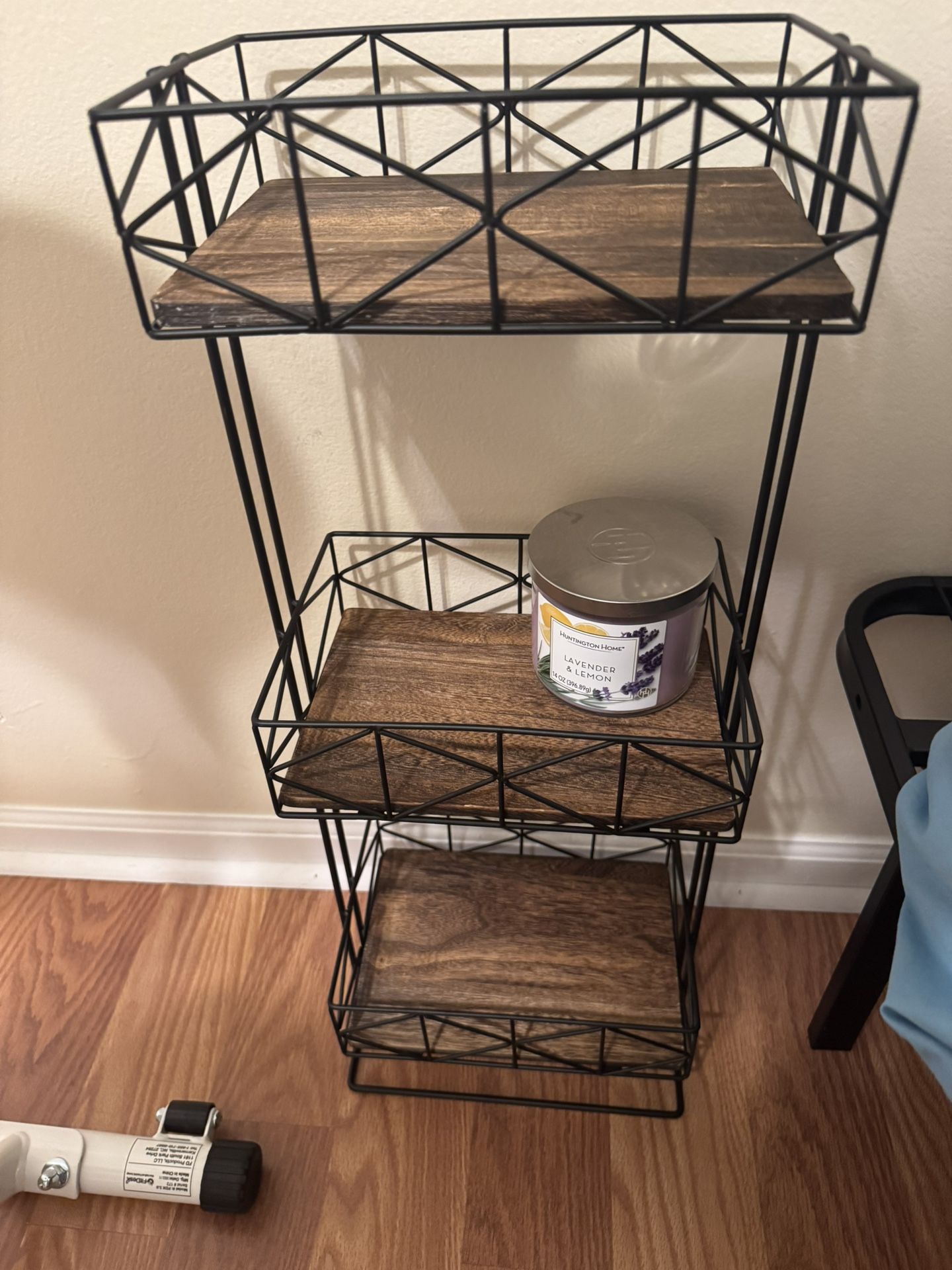 Wooden 3-tiered Storage Rack