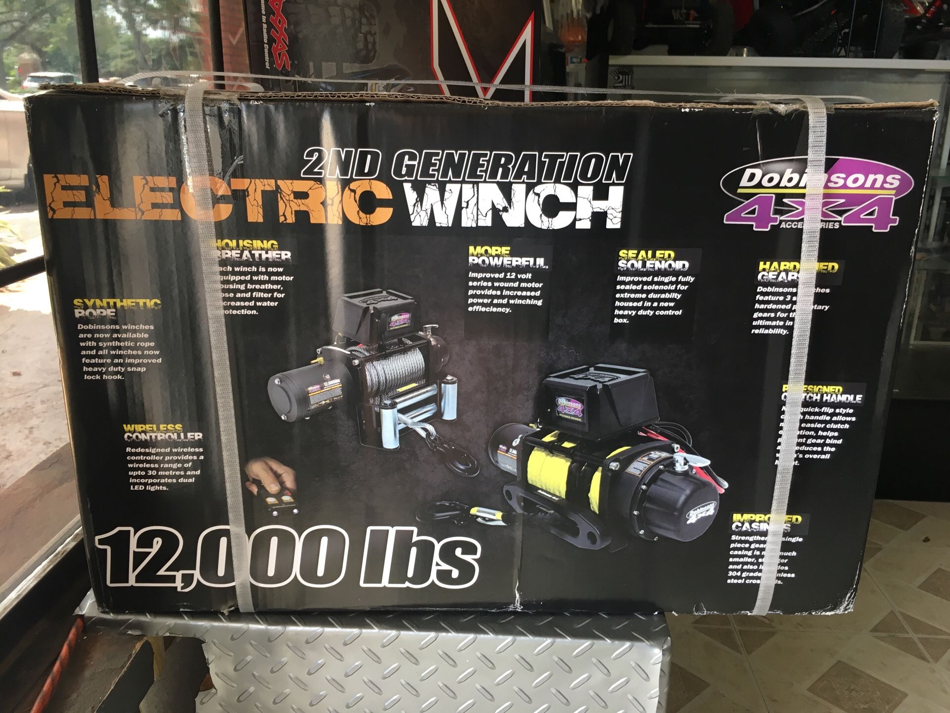 2nd gen electric winch