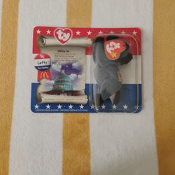 Ty Beanie Babies Lefty The Donkey