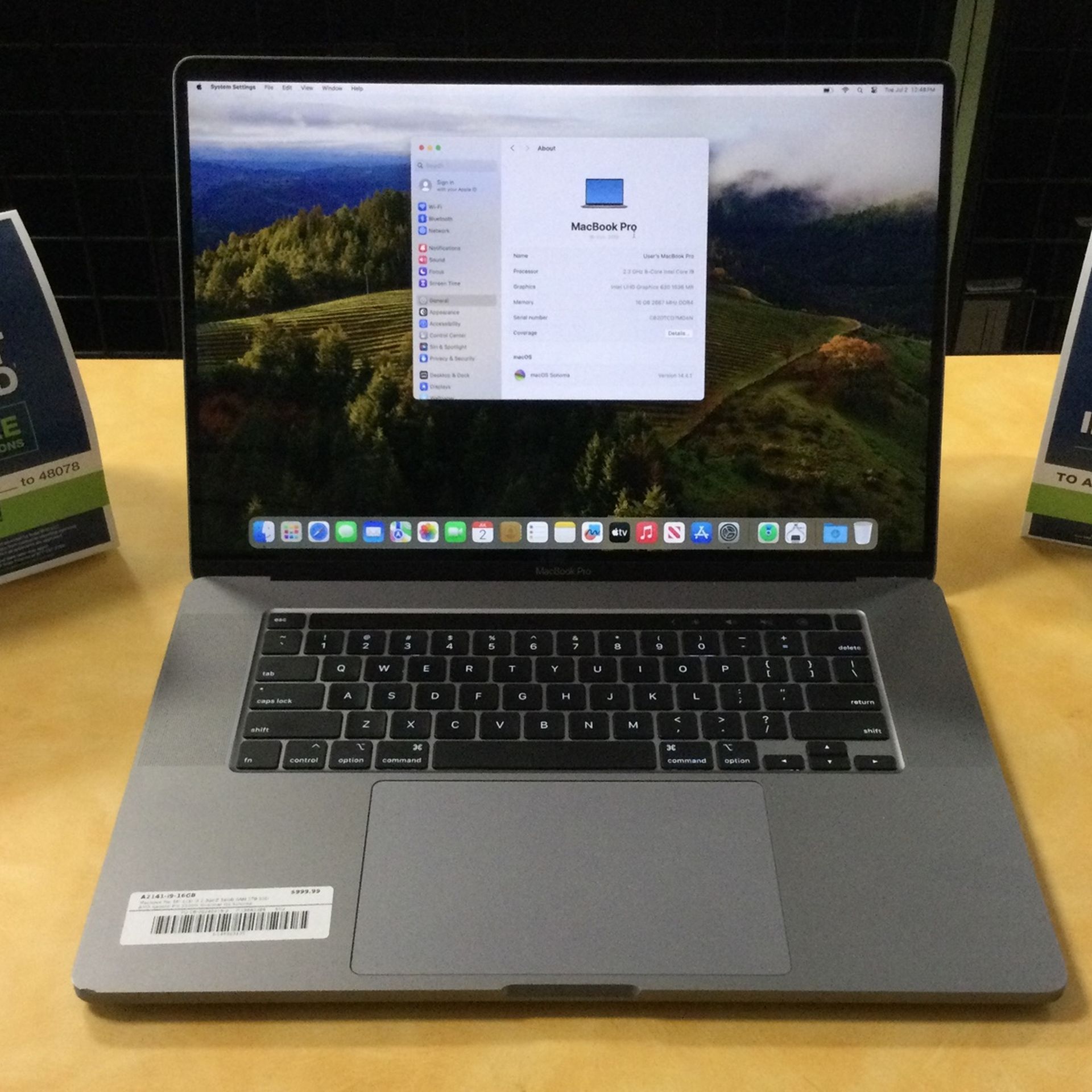  MacBook Pro 16” - i9, 16GB, 1TB SSD - $0 DOWN!