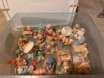 Cherished Teddies Figurine Collection – Large Lot