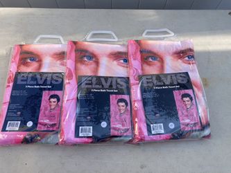 Elvis 3 Piece Bath Towel Set