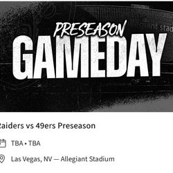 Raiders Tickets 
