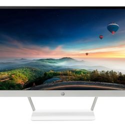 HP Pavilion 23xw 23in IPS LED Monitor White & Silver