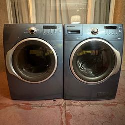 Samsung Front Load Washer And Gas Dryer Set