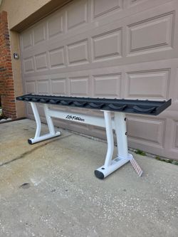 Dumbell rack commercial grade LifeFitness
