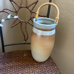 Handcrafted Studio Pottery Basket