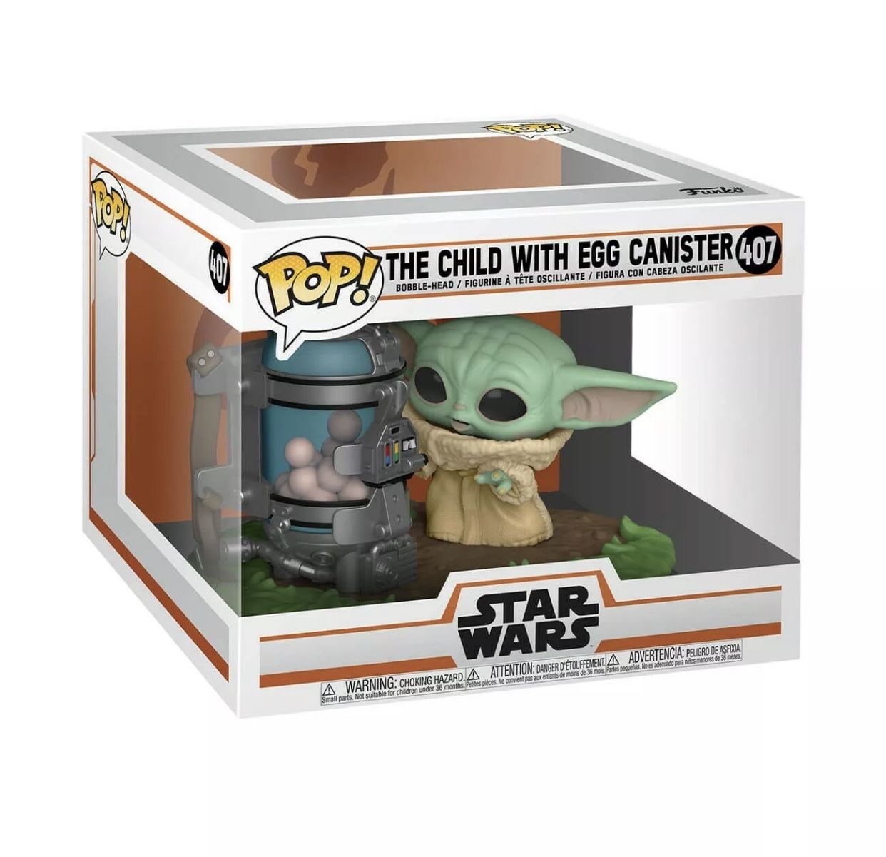 Baby Yoda Egg canister Funko