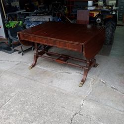 Dining Room Table Mahogany Wood Go Go