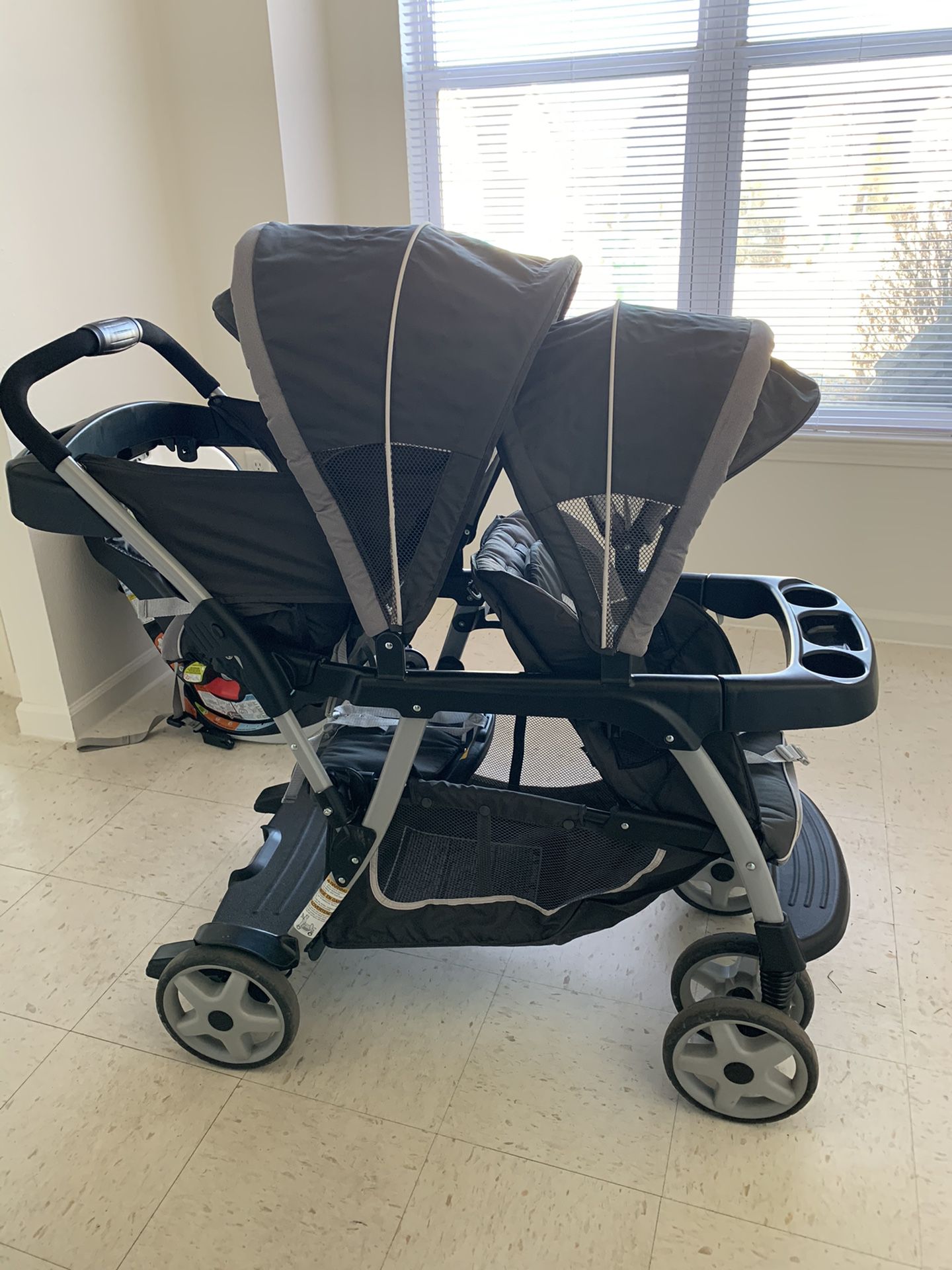 Graco Ready2Grow Click Connect LX Double Stroller