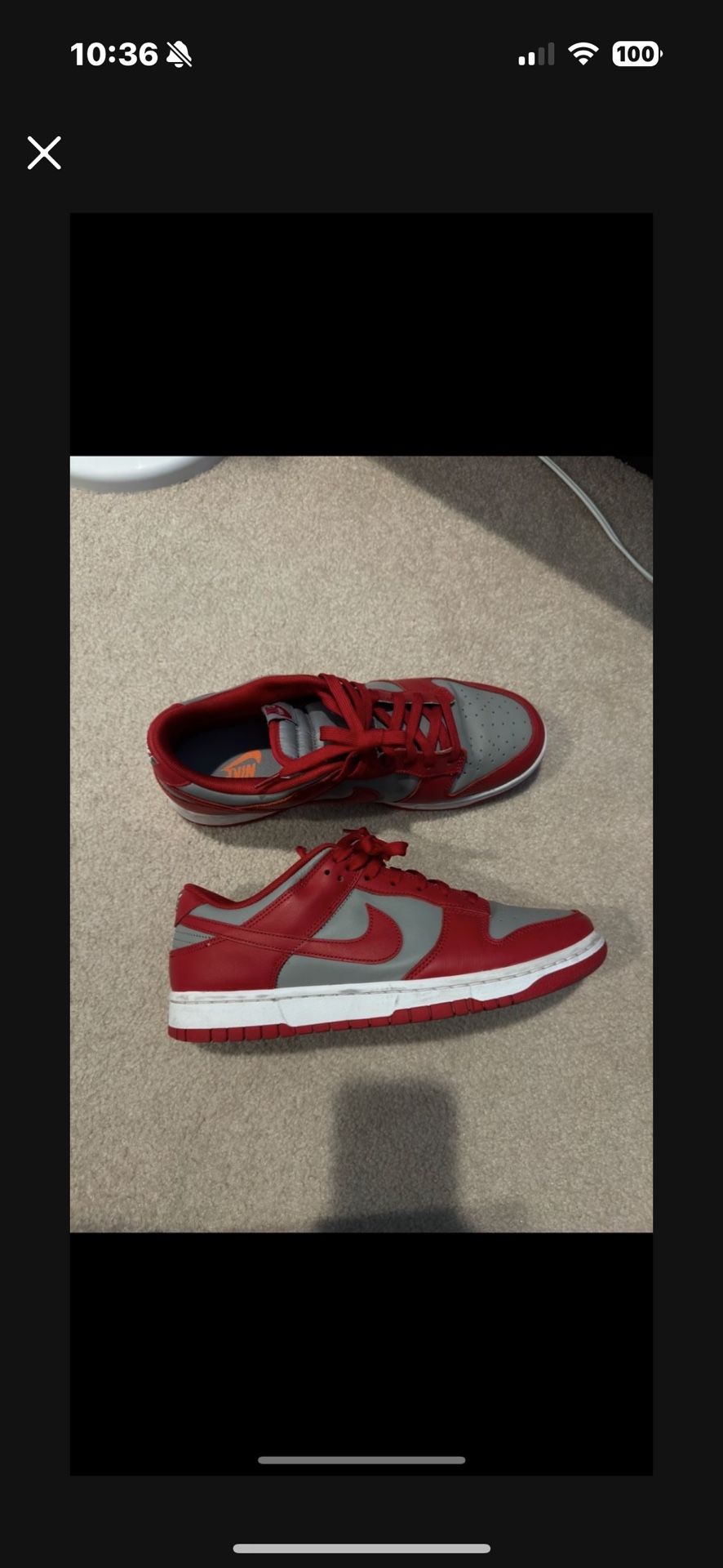 Nike “UNLV” Dunk Size 11