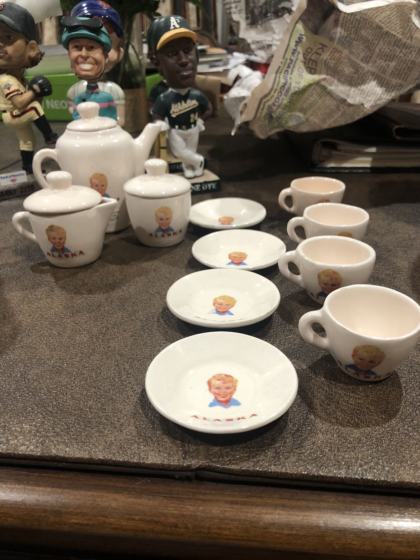 Child Antique Tea Set