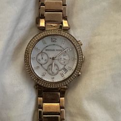 Michael Kors Rose Gold Watch