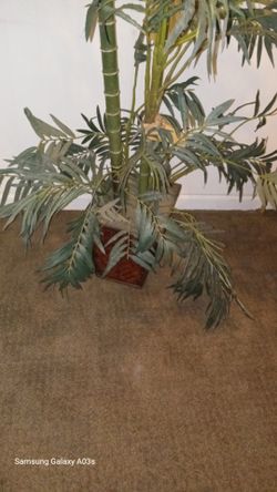 Tall Artificial Palm Plant