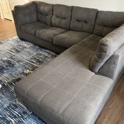 Gray Sectional Couch