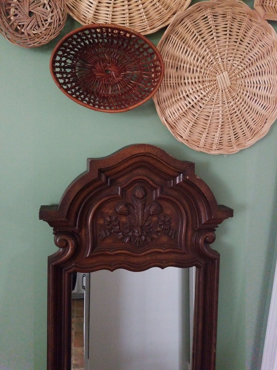 Antique mirror