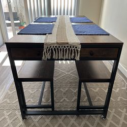Dining Table Set for 4-6