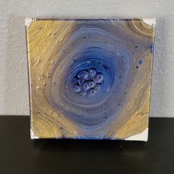 Gallery Wrapped Handmade Abstract Painting 