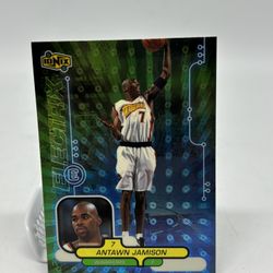 1998-99 Upper Deck Ionix - Electrix Antawn Jamison #64 (RC) Golden State Warrior