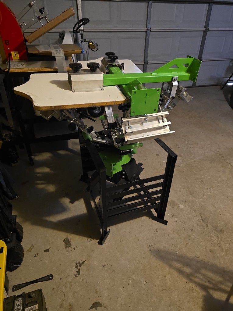 Screen Printing Press 4 Colors