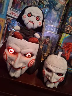 Saw X Cinemark Popcorn Bucket and Cup w/plush