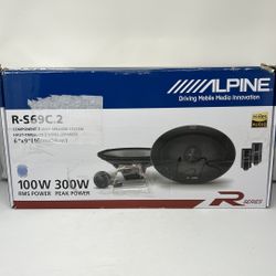 Alpine R-S69C.2 Component 2-Way Speaker System