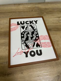 Queen Playing Card Wall Art (12x16)