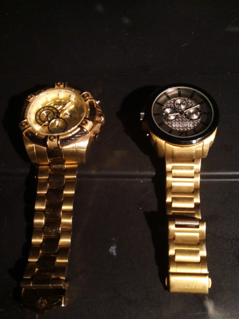 BUNDLE MEN'S WATCHES INVICTA VERSUS COLE REACTION for Sale in