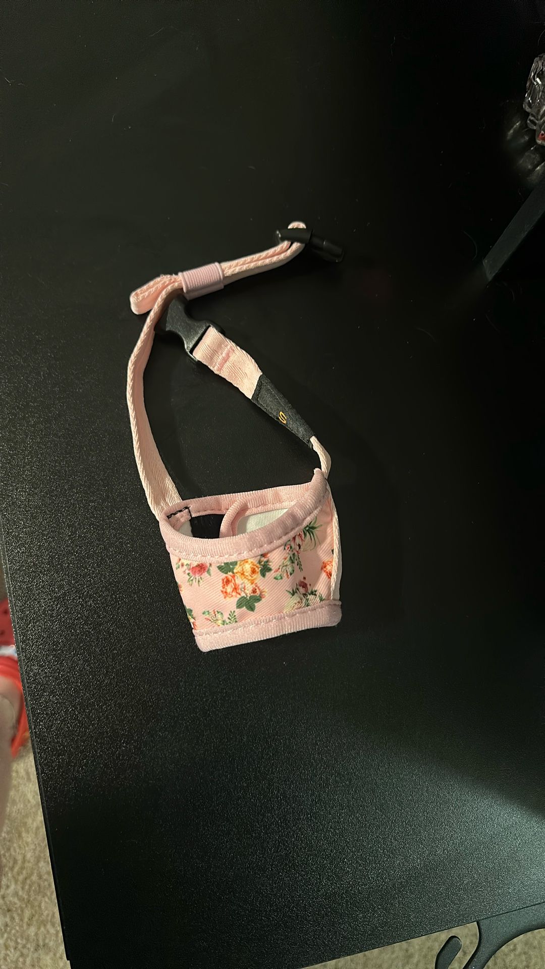 Small Dog floral muzzle
