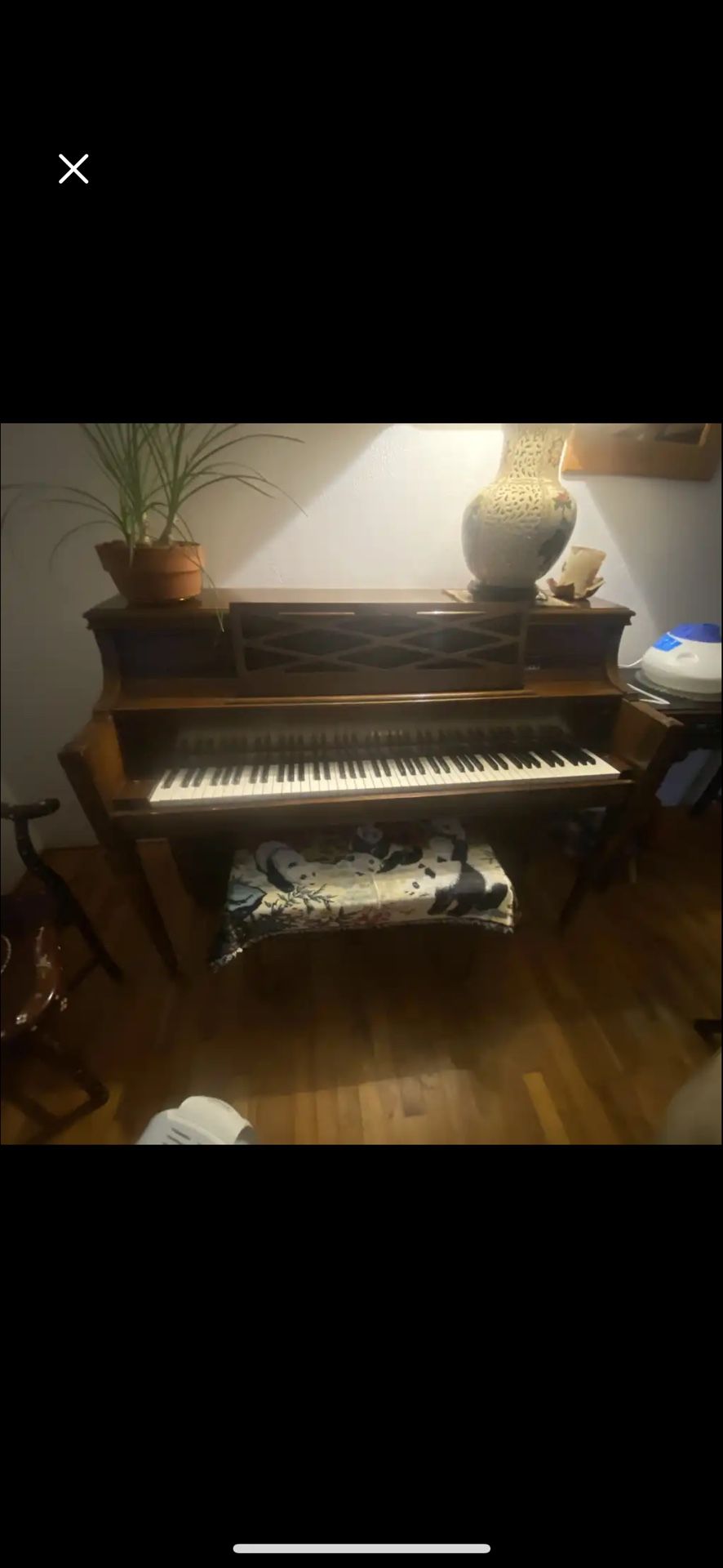 Classic Wooden Upright Piano