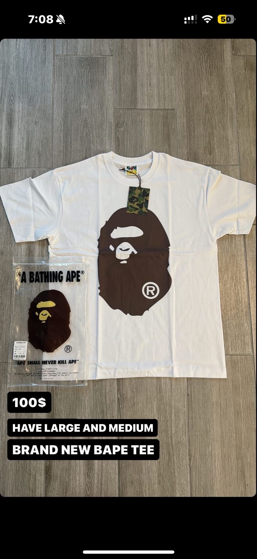 Bape t shirt