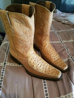 Botas de avestruz originales sale