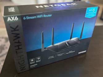 Netgear Nighthawk Wi-Fi 6 6-Stream Wireless Router