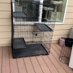 3 Tiered Outdoor/indoor Pet Cage