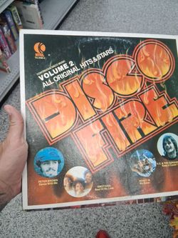 Disco Fire vynil