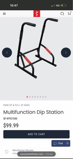 Sunny Health Multifunction Dip Station